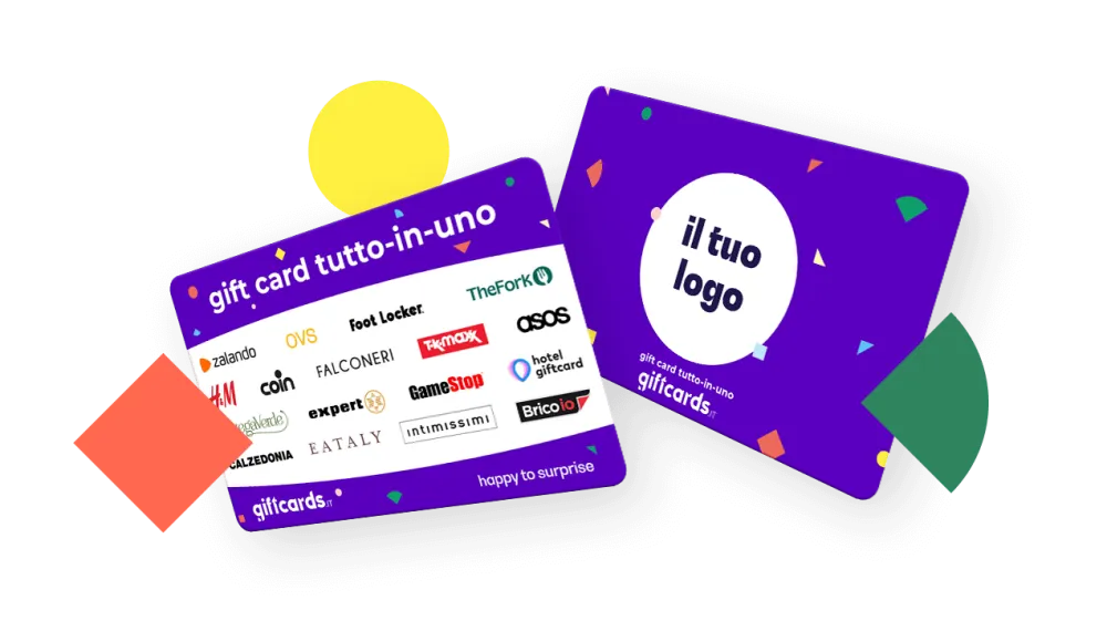 Cosa è una Gift Card Tutto-in-Uno