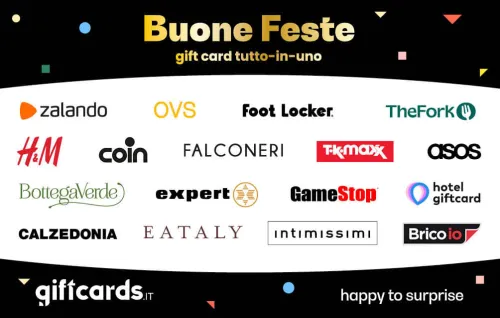 Gift card Tutto-in-Uno Buone Feste