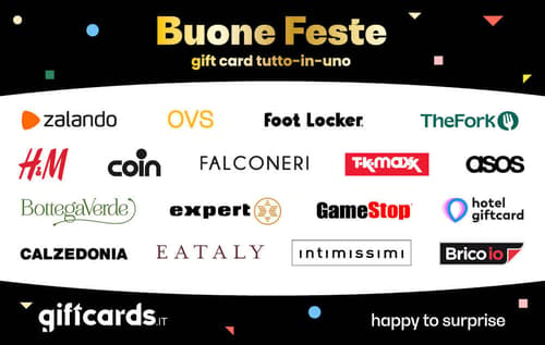 Gift card Tutto-in-Uno Buone Feste