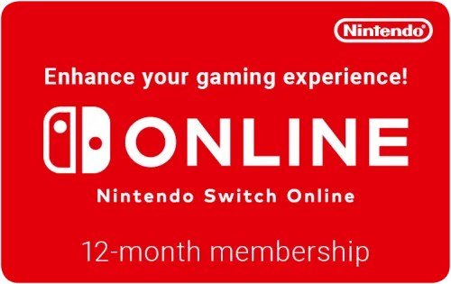 Gift card Nintendo Switch Online 12 mesi