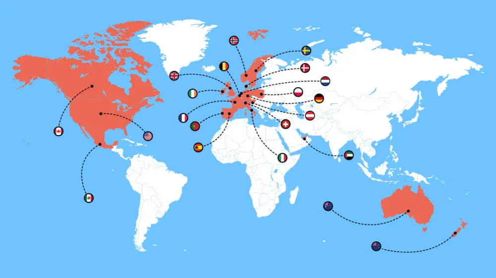 Buoni regalo internazionali