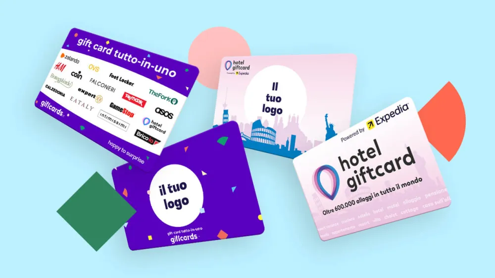 Gift Card Tutto-in-Uno e Hotel Gift Card