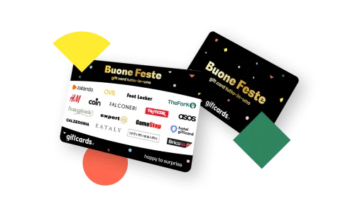 Più scelta con la Gift Card Tutto-in-Uno di Natale