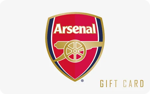 Arsenal Football Club Gift Card