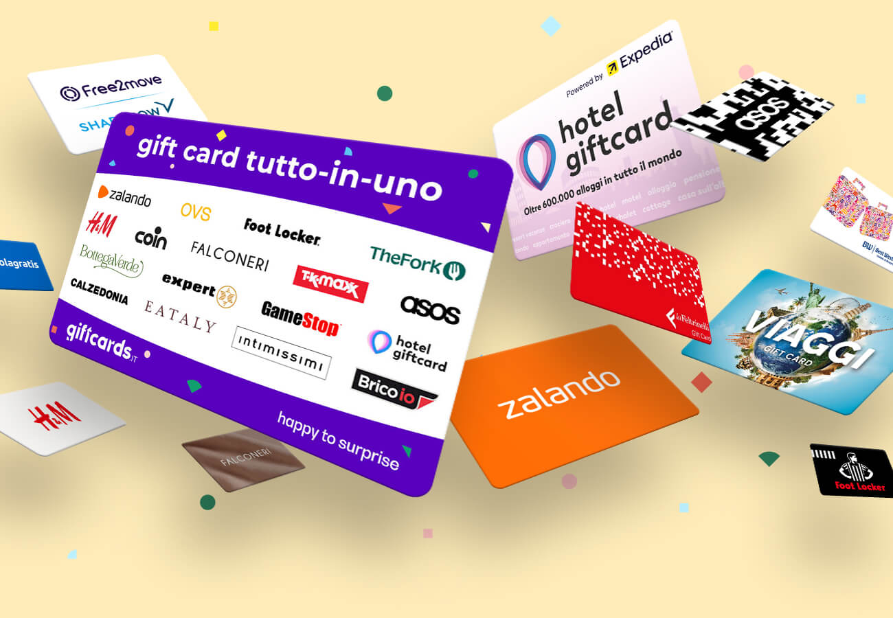 Gift Card Tutto-in-Uno