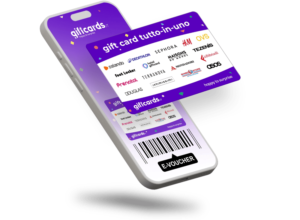 Gift Card Tutto-in-Uno evoucher