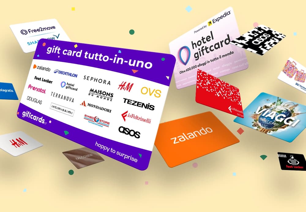 Le 10 Carte Regalo Più Apprezzate del Momento