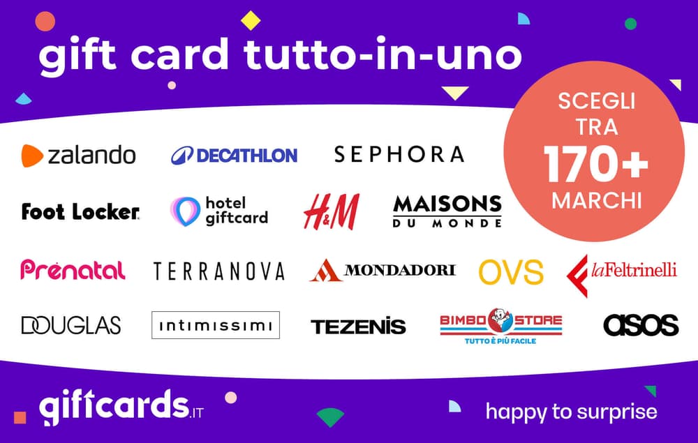 Gift Card Tutto-in-Uno