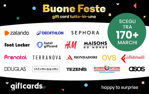 Gift card Tutto-in-Uno Buone Feste